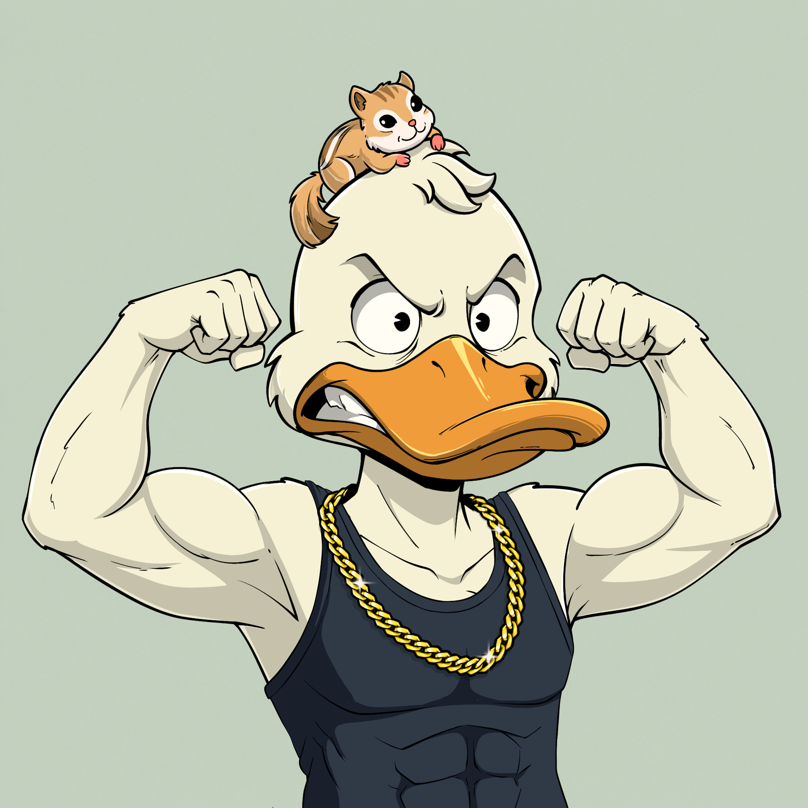 Grumpy Duck #855