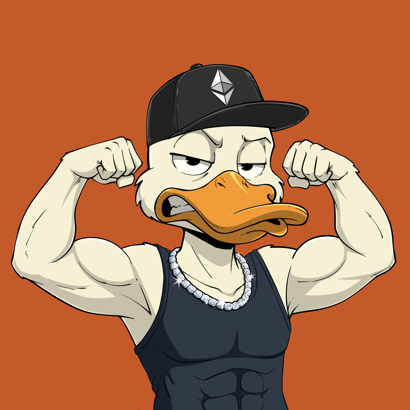 Grumpy Duck #856