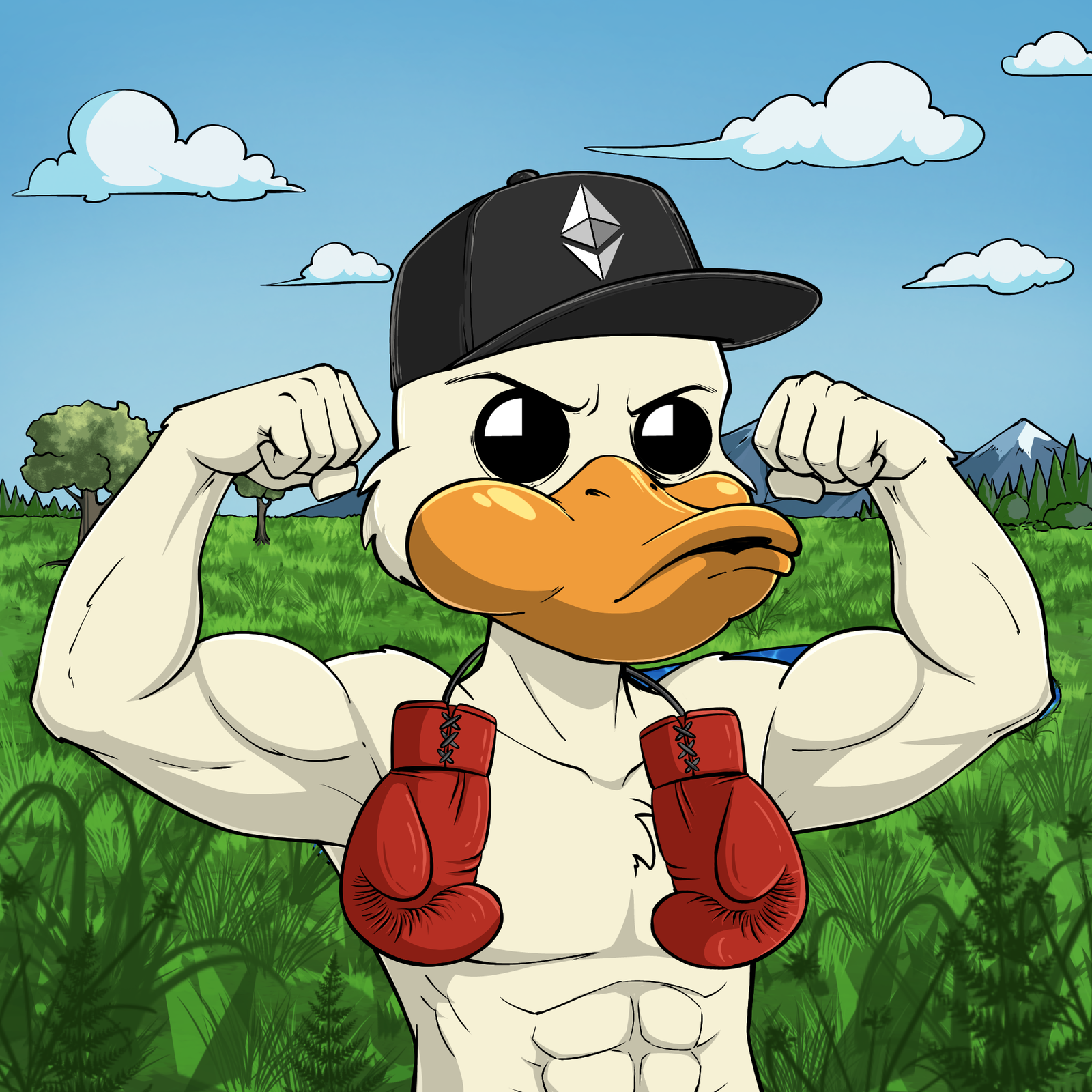 Grumpy Duck #898
