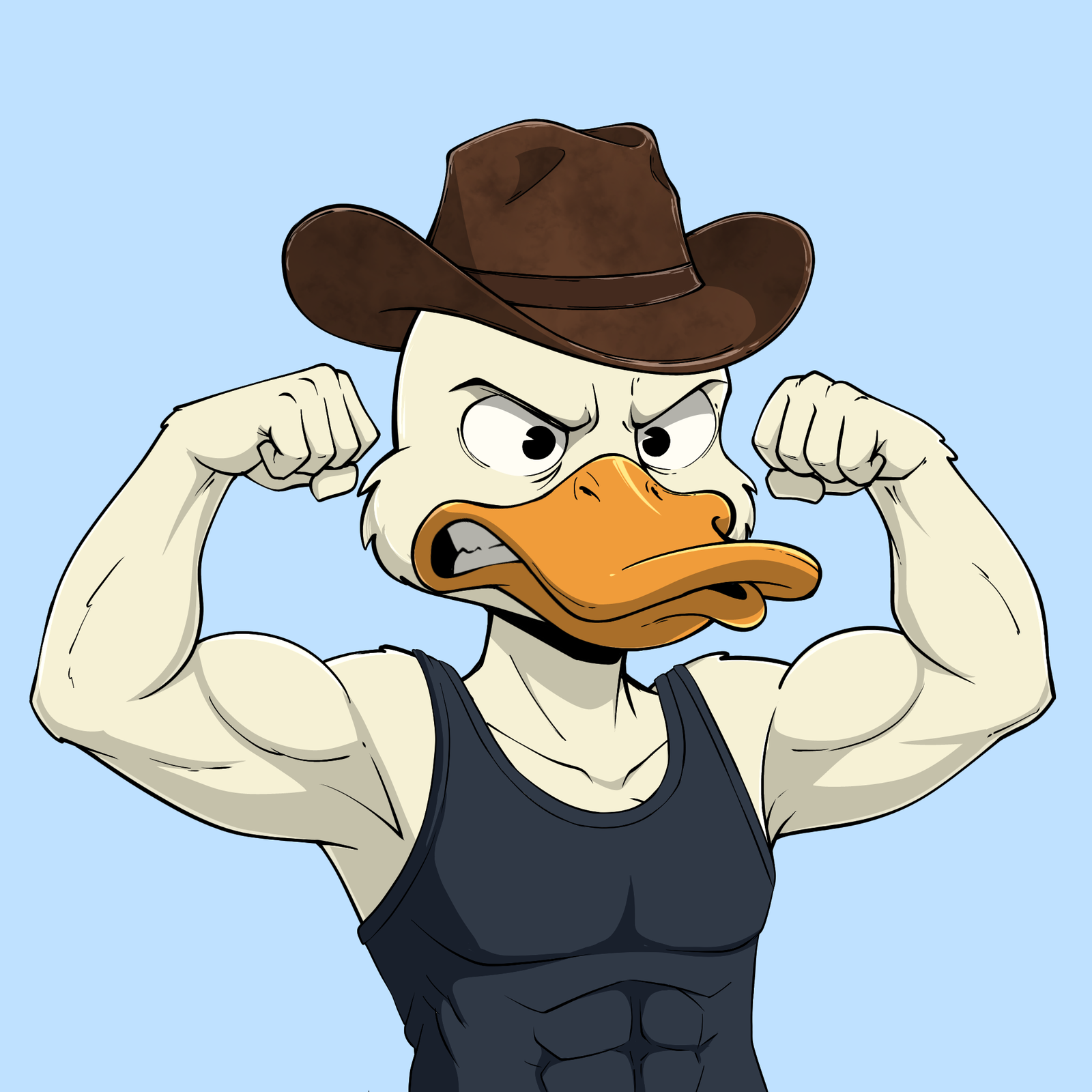 Grumpy Duck #908