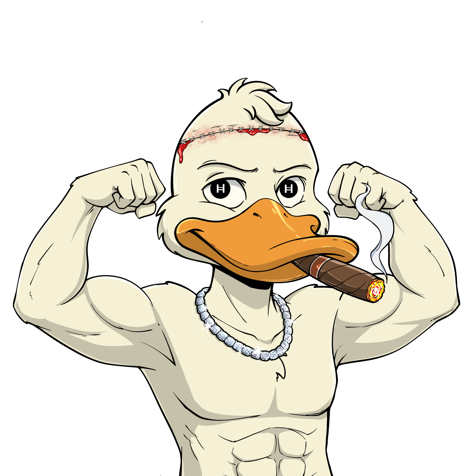 Grumpy Duck #921