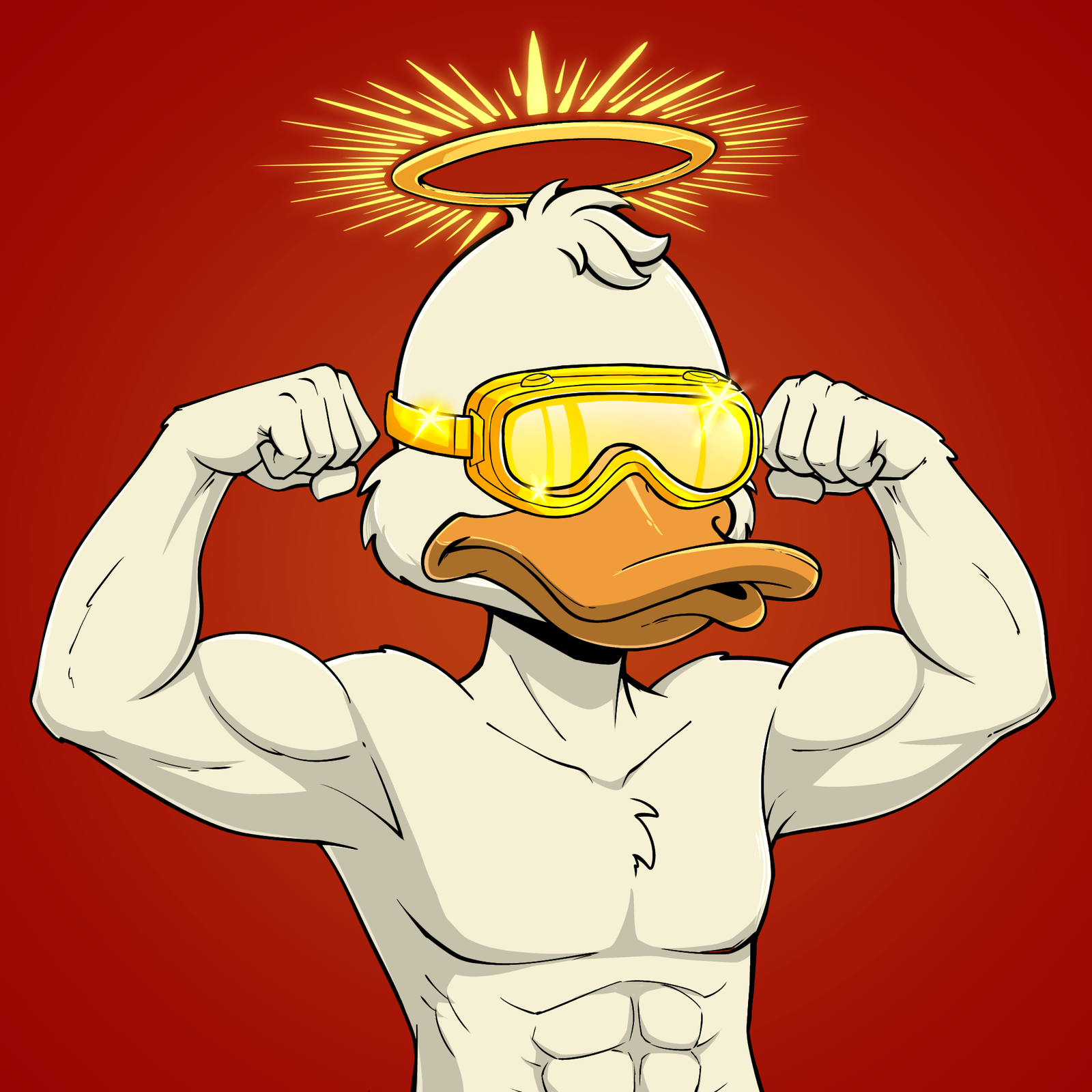 Grumpy Duck #961