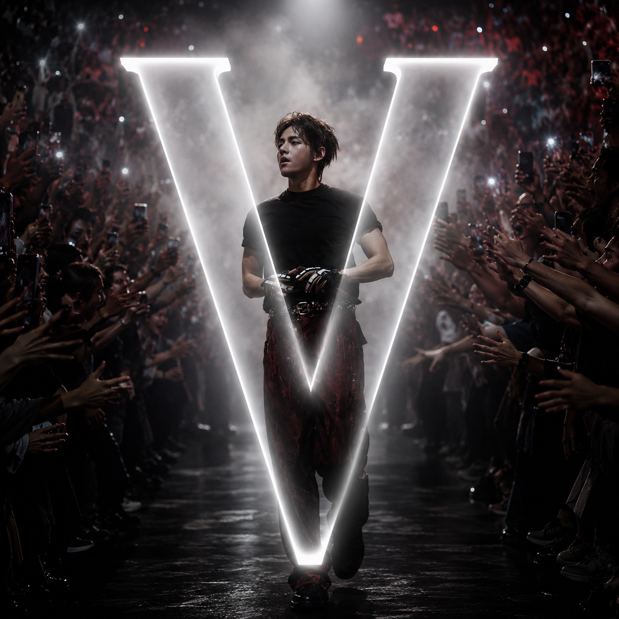 V