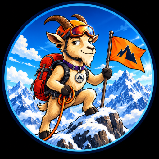 Peak Goat logo